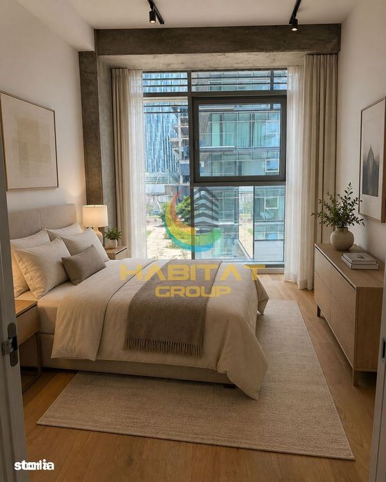 Apartament in UPsite Floreasca 2 camere + terasă + boxă