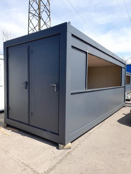 Container birou containere vitrina santier vestiar fast-food paza