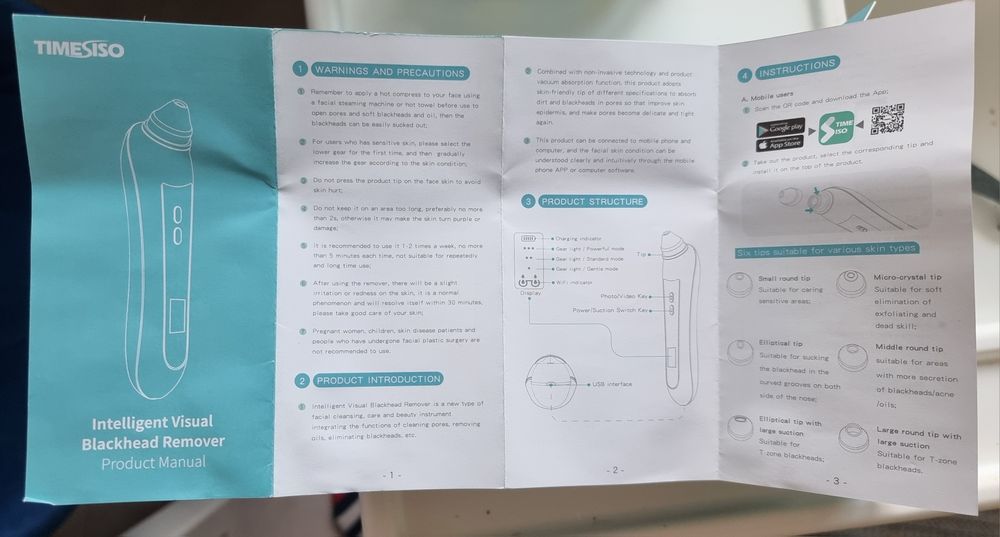 Aparat smart scos puncte negre