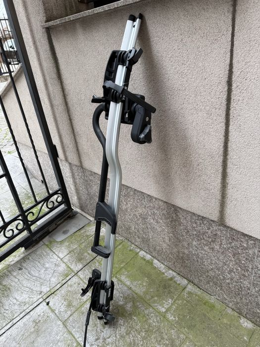Thule комплект-куфар+греди wingbar+основи+стойка за колело+стойка  за каяк/пълен сет/
