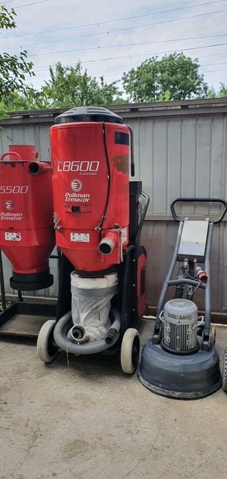 Slefuitor aspirator industrial pardoseli beton HTC 550 380v