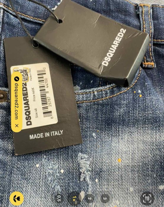 Dsquared2-Оригинални нови мъжки къси дънки М/48