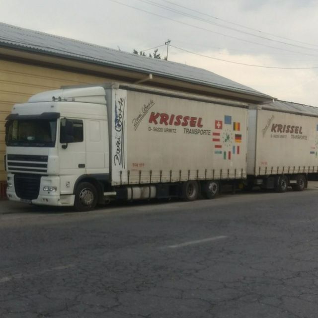 DAF EURO 5 Паравоз + Прицеп Сотилади