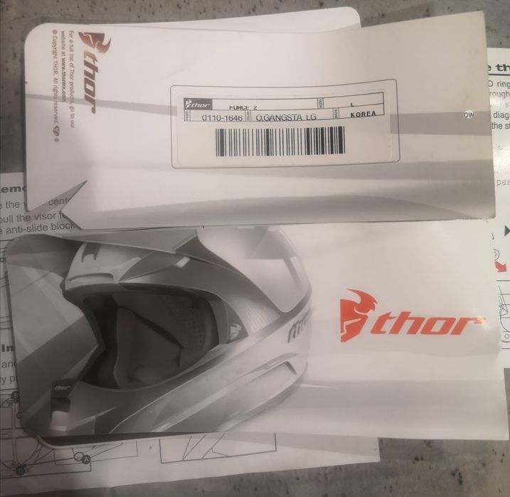 Мотошлем thor Force 2, размер L