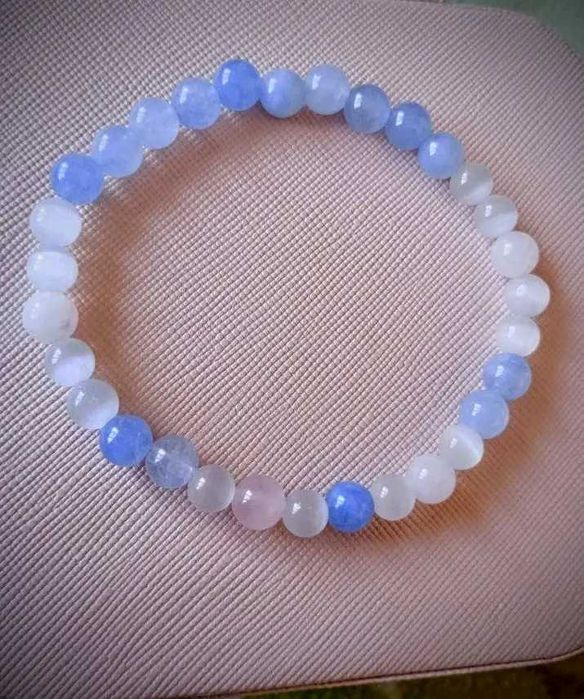 Гривна с аквамарин