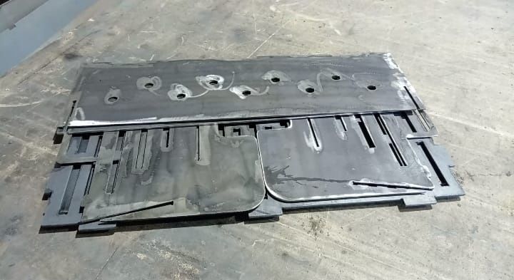 Gratar de gradina modular