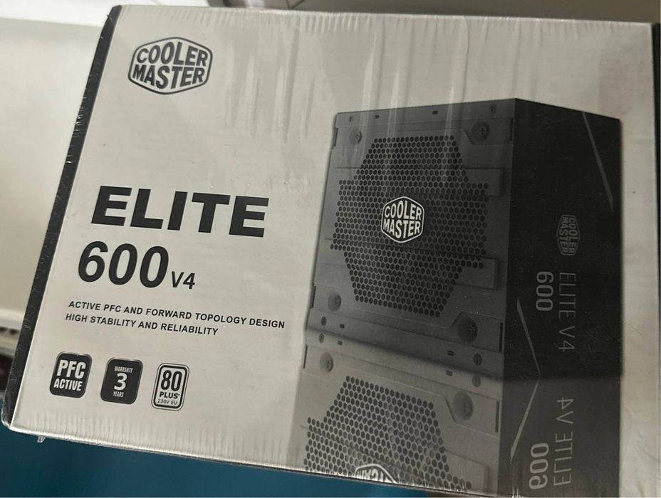 Блок питания cooler master Elite 600v новый