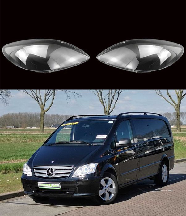 Mercedes Vito капак фар стъкло капаци фарове крушки мерцедес xenon
