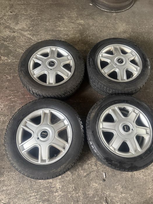 Jante 4x100 r 15 model sinaia cu anvelope iarna debica frigo 2