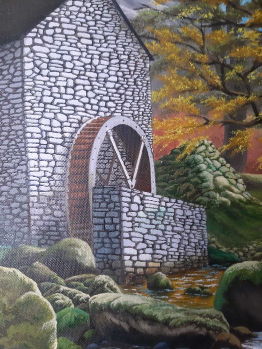 Картина, пейзаж , холст масло 58х48