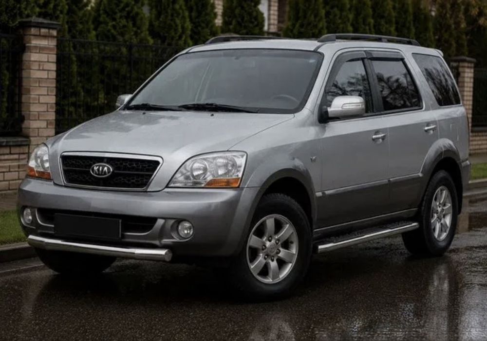 Защита бампера Renault Duster Kia Sorento