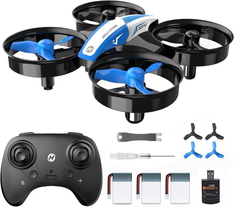 Drona Holy Stone HS210. 3 baterii si functie 3D Flip