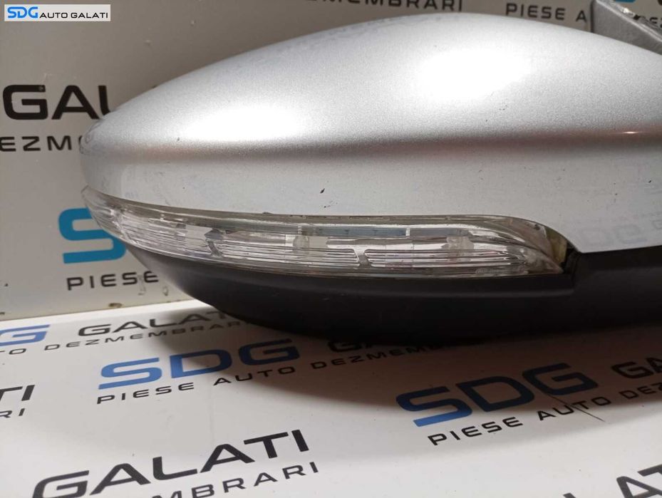 Oglinda Dreapta Electrica FARA Pliere Rabatare cu Lumina Ambientala VW Passat B7 2010 - 2015 Culoare LA7W [M3833]