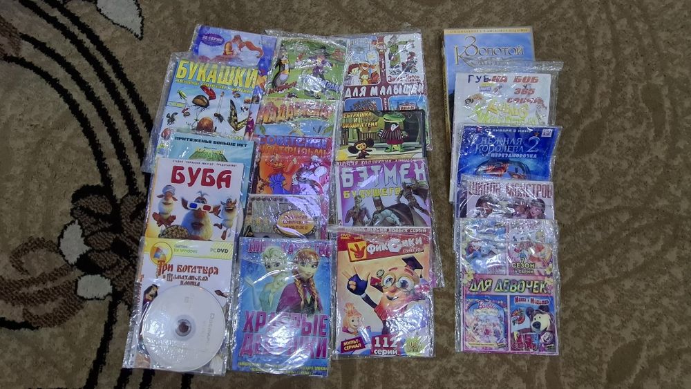 Продам мультфильмы на дисках