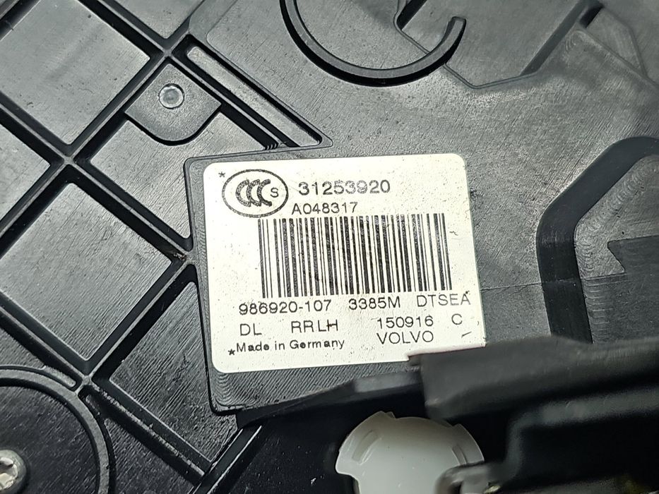 Broasca usa stanga spate Volvo S80 II [Fabr 2006-2016] Sedan Facelift