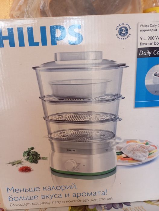 Пароварка в коробке