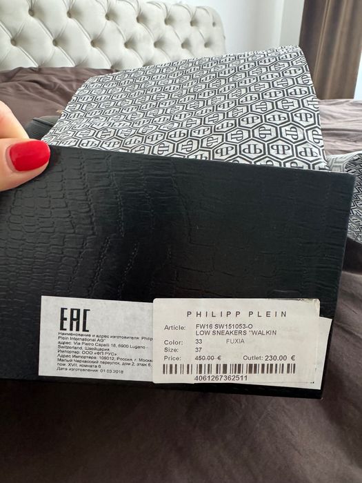 Sneaker Phillip Plein Dama