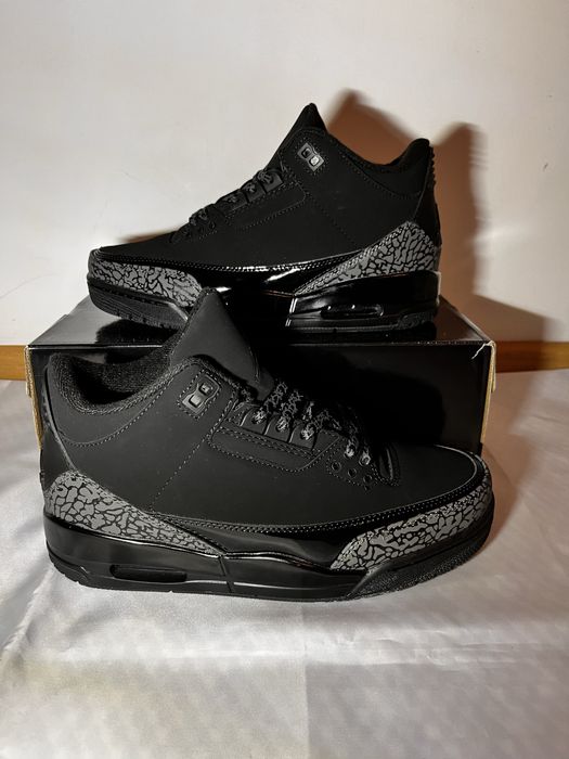 Jordan 3 black cat-42,43,44