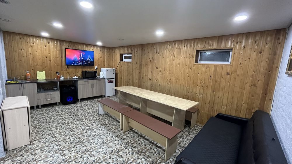 Баня семейная на дровах без бассейна