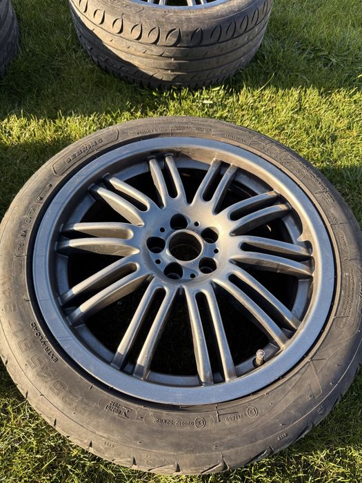 Jante aliaj R17 5x100 + anvelope vară 225/45 R17 (aproape noi) – 7.5J ET45
