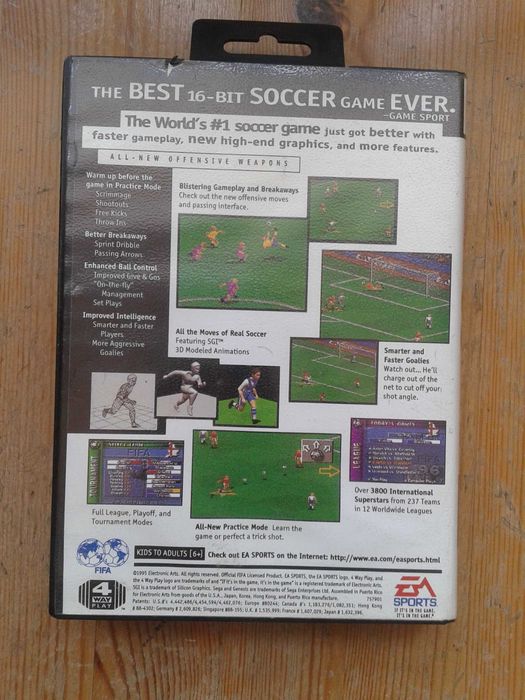 Продавам / давам под наем игри/дискети за SEGA: FIFA 96 и NBA 95