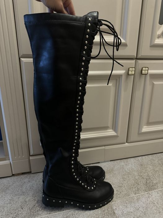 Продаются сапоги ботфорты