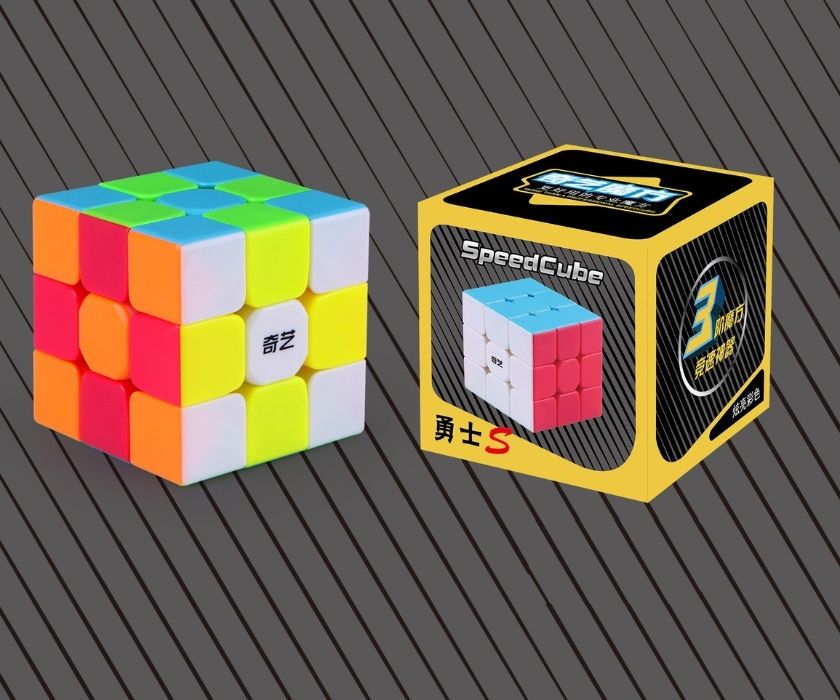 Оригинальный Кубик Рубика 3 на 3 Qiyi Cube/Подарок/Kaspi RED/Рассрочка