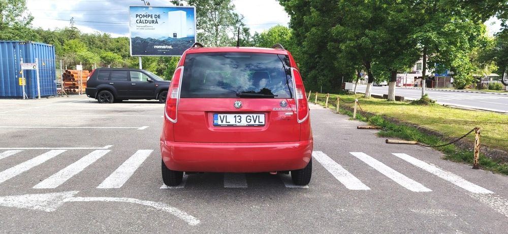 Skoda Roomster Facelift Anu 2013 Euro 5 Motor 1200 Benzină De 105 Cai În 4 Pistoane Climă Ok Jante ÎNMATRICULATĂ RECENT PE RO