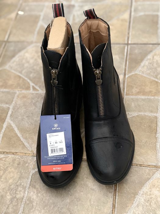 Ghete de echitație / Paddock Boots — Ariat Devon Nitro™ Zip Black