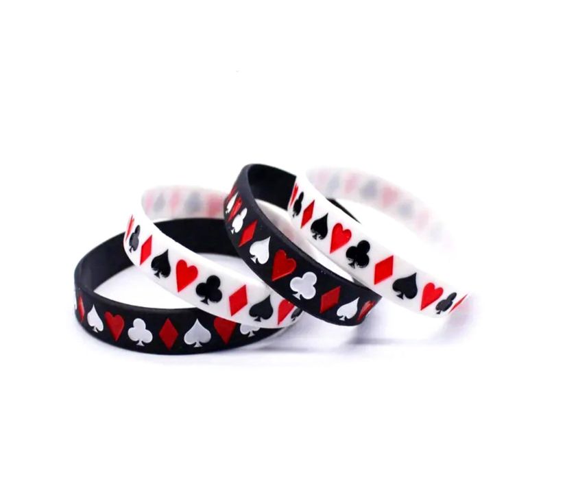 Силиконовые качественные браслеты