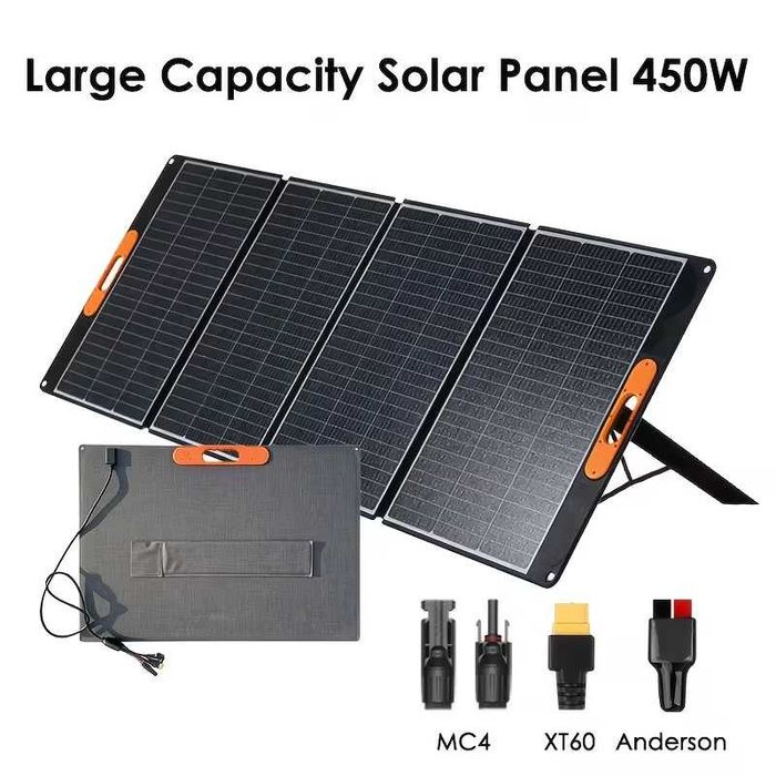 450w - Panou solar portabil/foldabil de mare putere - 450w