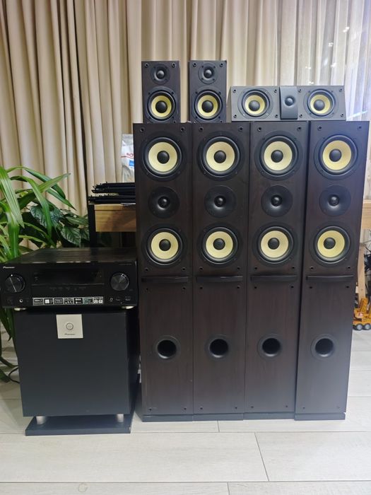 Hi-fi озвучение Pioneer 7.1+Ресийвъ рioneer  vsx-923vsx-923