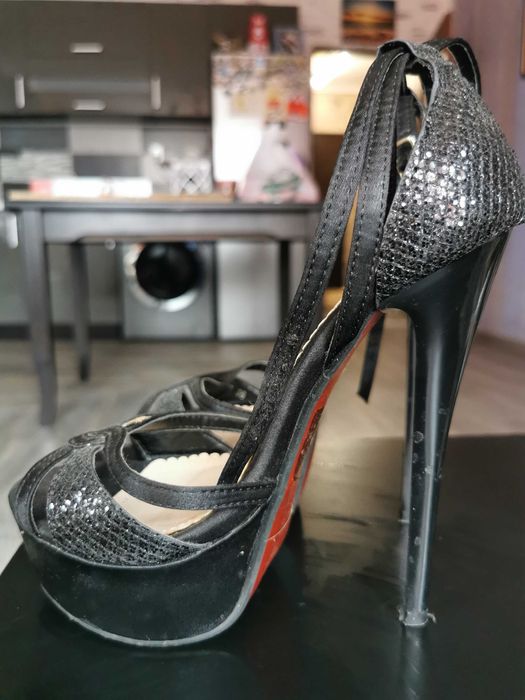 Намаление Бални черни обувки