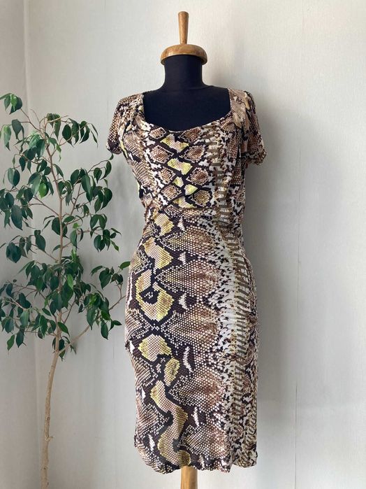 Just Cavalli женска елегантна рокля размер L