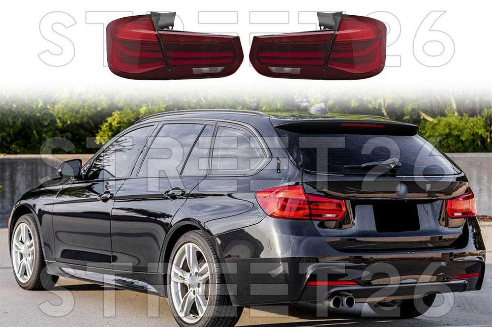 Stopuri LED BMW Seria 3 F31 Touring (12-19) Rosu LCI Design Dinamice