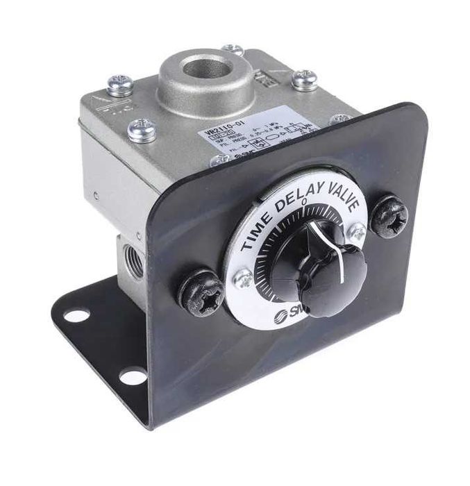 SMC VR 2110-01 series  0.5s to 60s Time Delay Valve, 1 MPa max