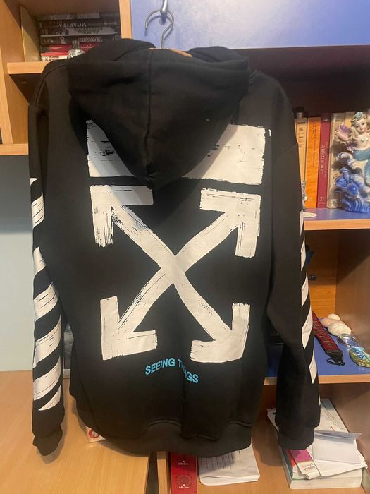 Hanorac Off White OW, nou, cu etichete, marimea M-L