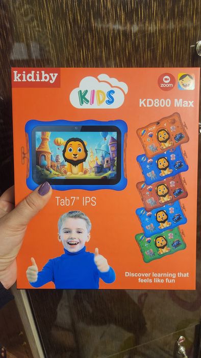 Детский планшет KD800MAX 8/256 1 хафта ишлатилган янгидек