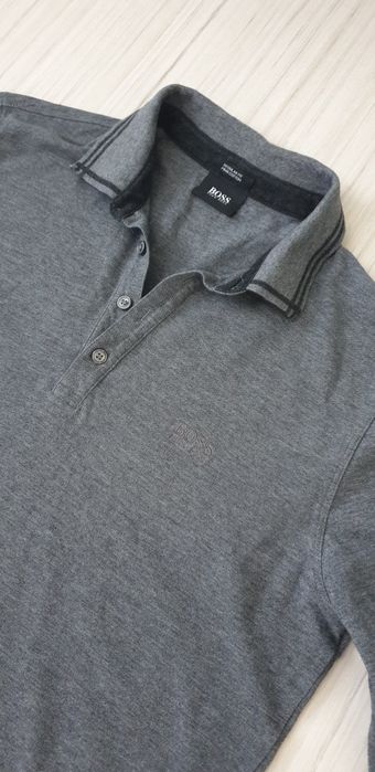 Hugo Boss Pique Pima Cotton Regular Fit / 50 /L ОРИГИНАЛ Мъжка блуза!
