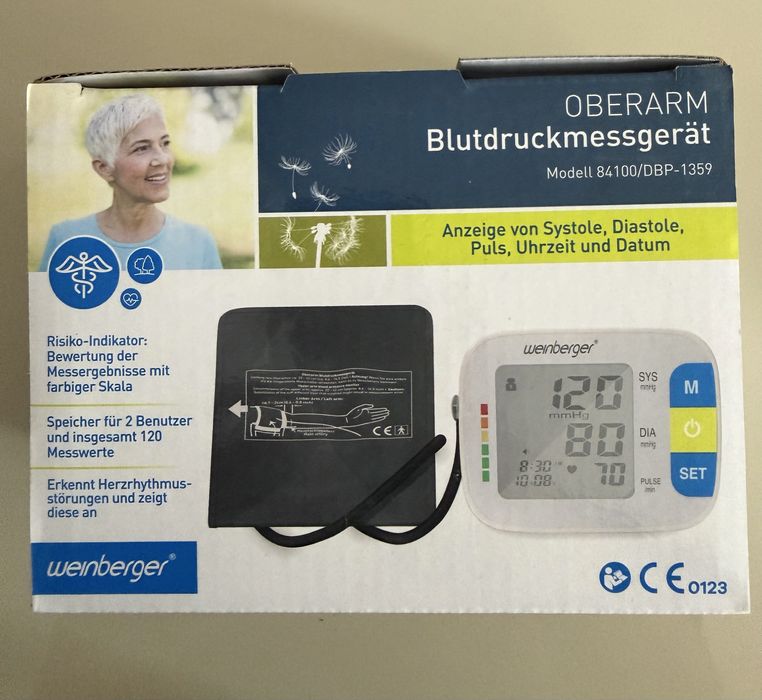 Апарат за кръвно - чисто нов