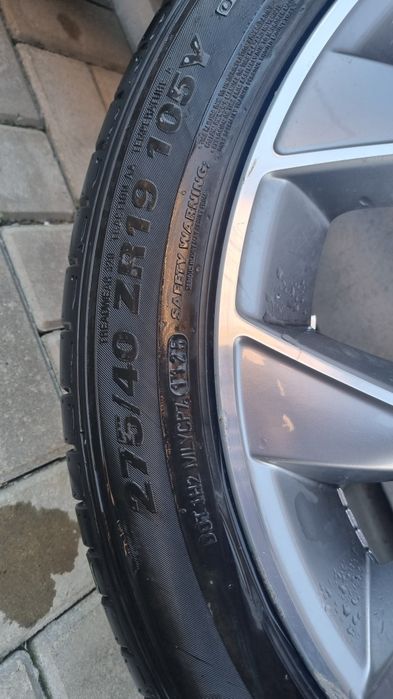 Vând roti BMW x3 f25 r19 jante + cauciucuri