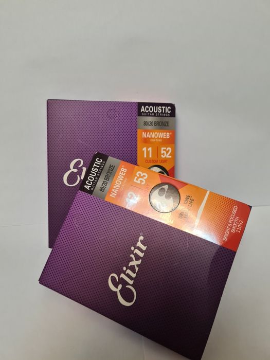 Струны для акустической и электрогитары