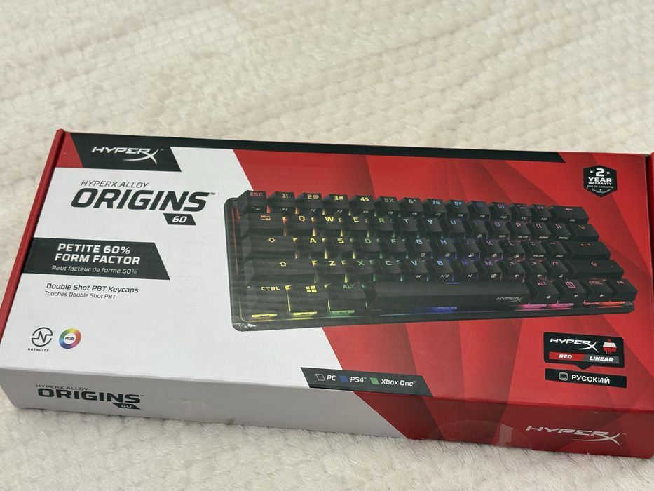 Клавиатура hyper x Alloy Origins 60