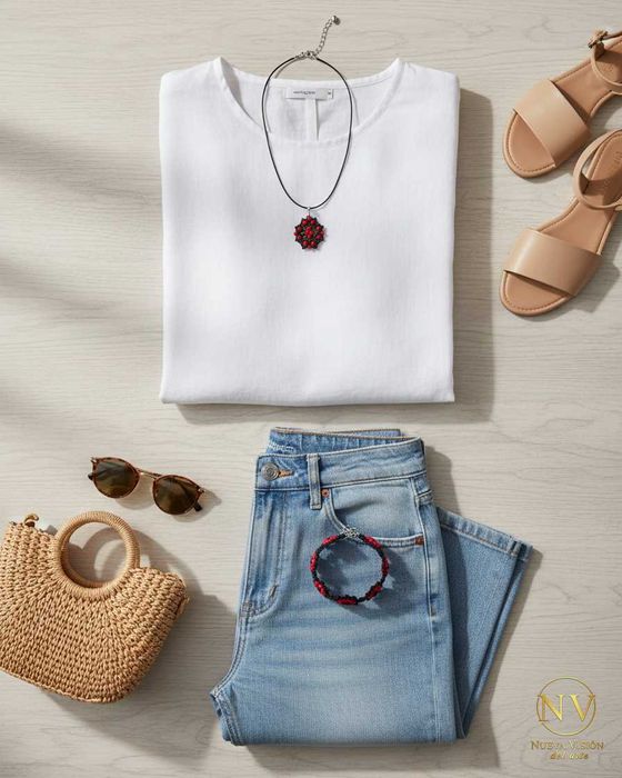 Комплект - колие и гривна