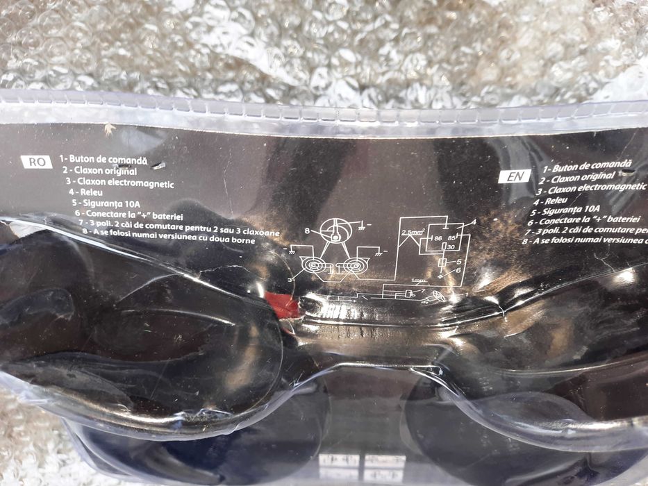 Set claxoane melc 12V cu releu