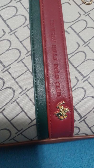 Set geanta si portofel Originale Beverly Hills polo club