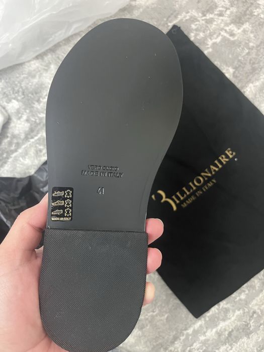 Vand papuci BILLIONAIRE originali marimea 41