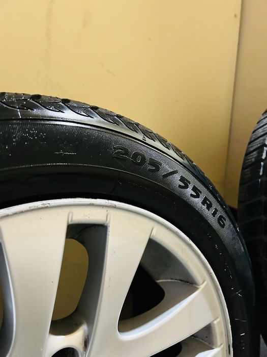 205 55 R16 джанти BMW + 4 бр. Зимни гуми