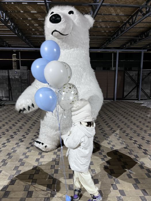 Белый мишка Умка аниматоры