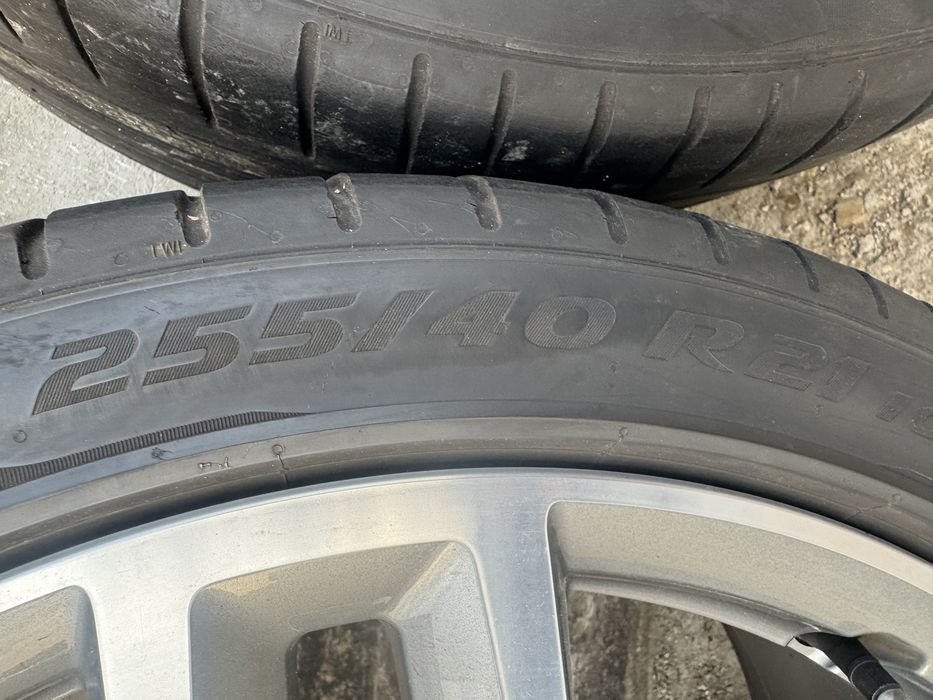 Jante Audi Sq5 Q3 Q5 Q7 Q8 cu cauc Pirelli 255/40R21 P zero dot2018